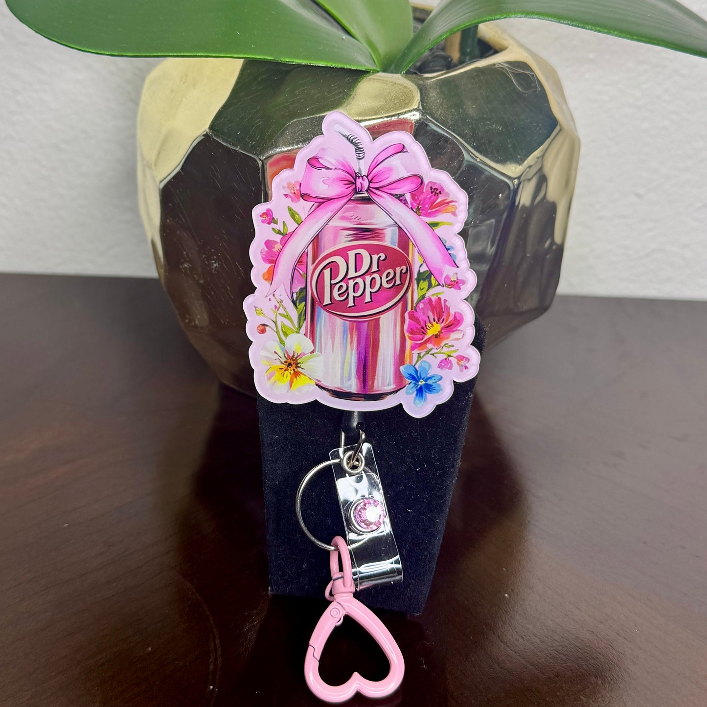 Dr. Pepper Baby Badge Reel
