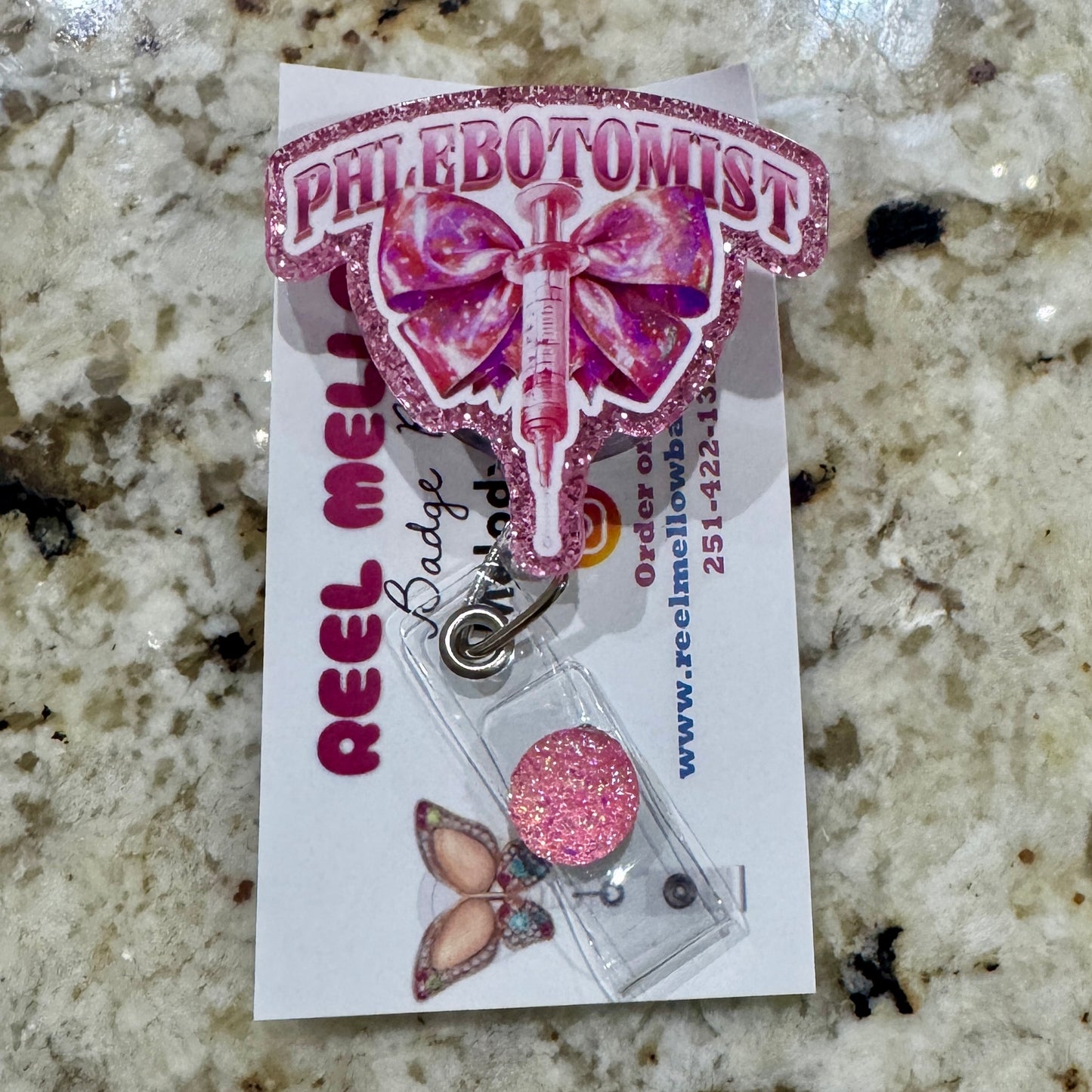 Phlebotomist Badge Reel