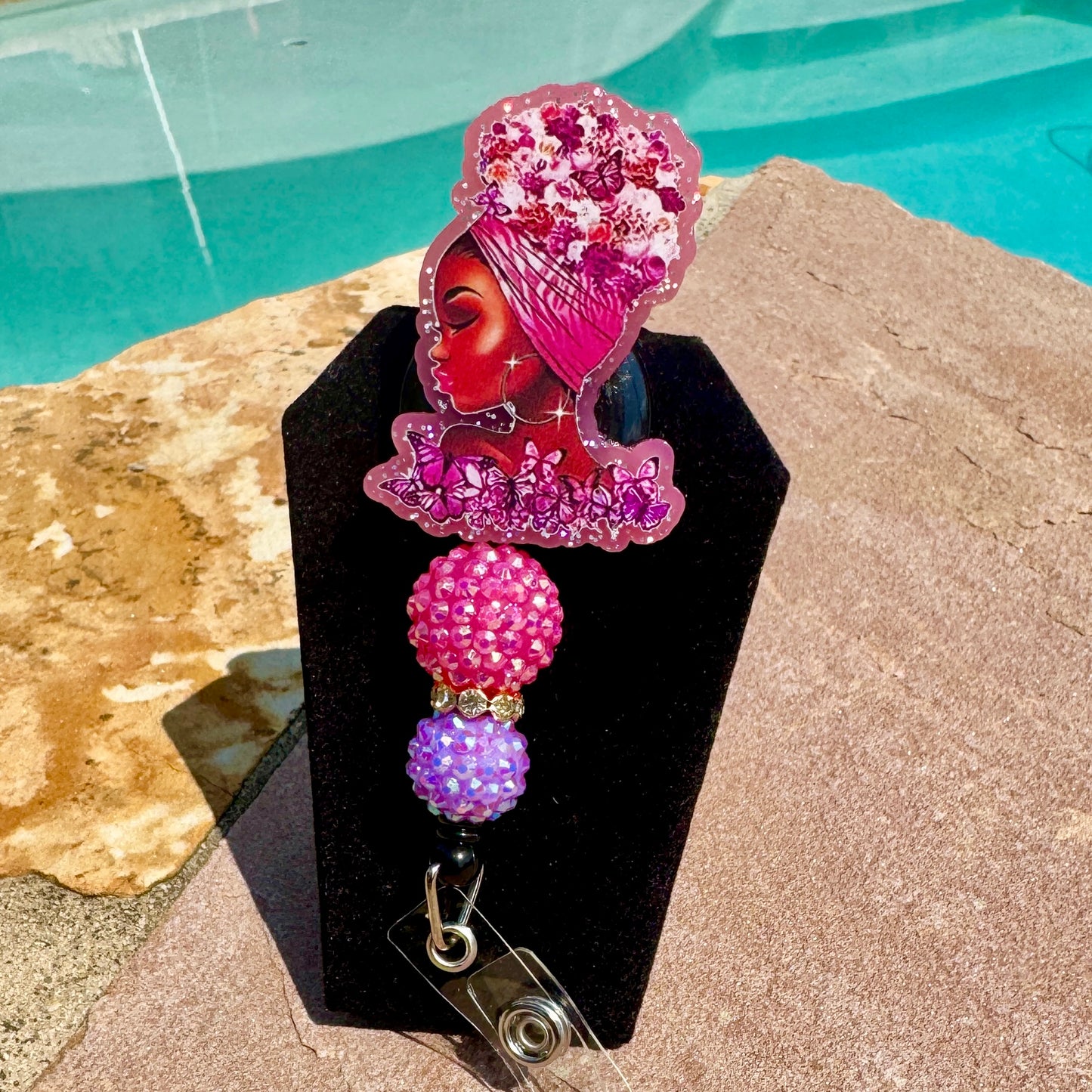 Headwrap Beauty Badge Reel