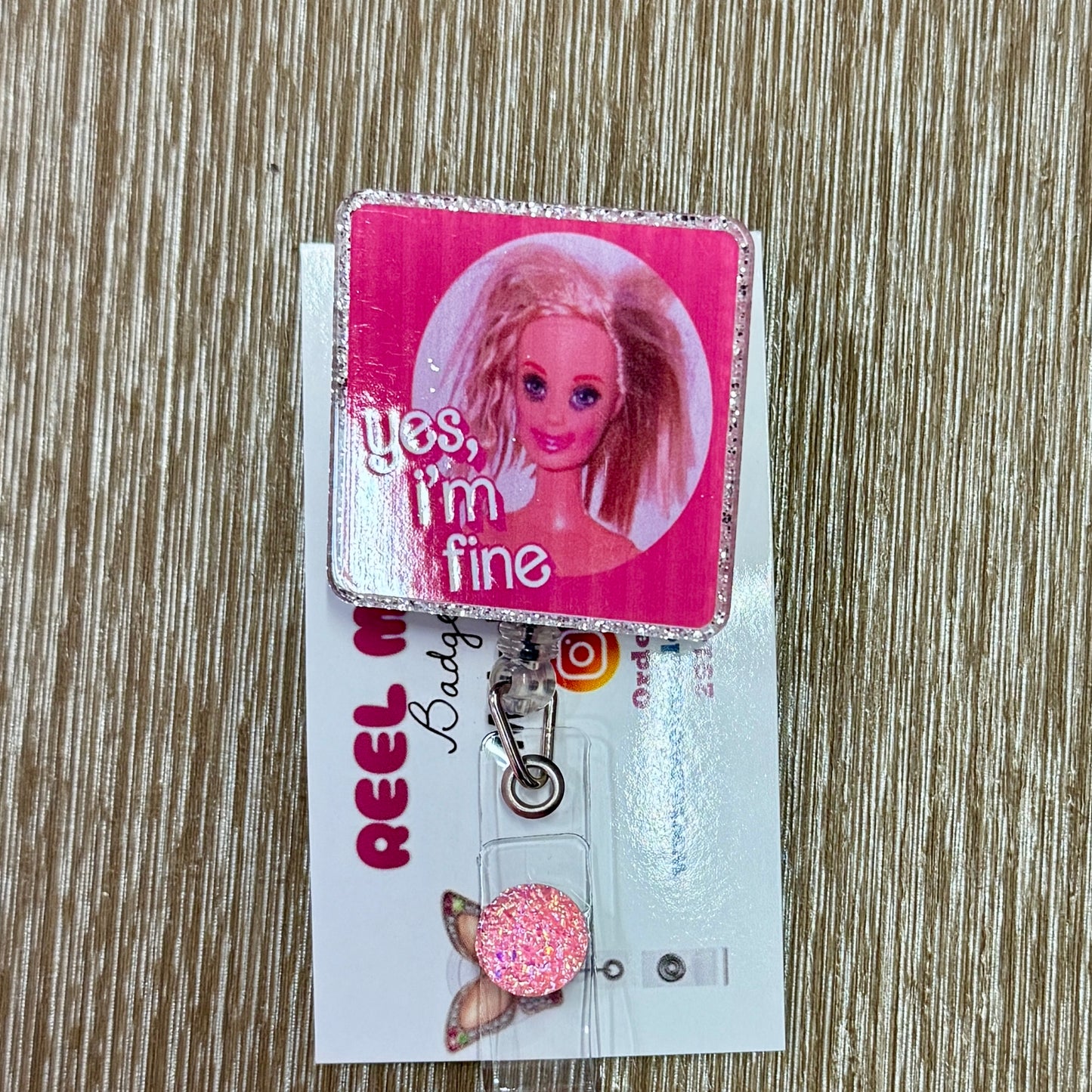 I’m Fine Badge Reel