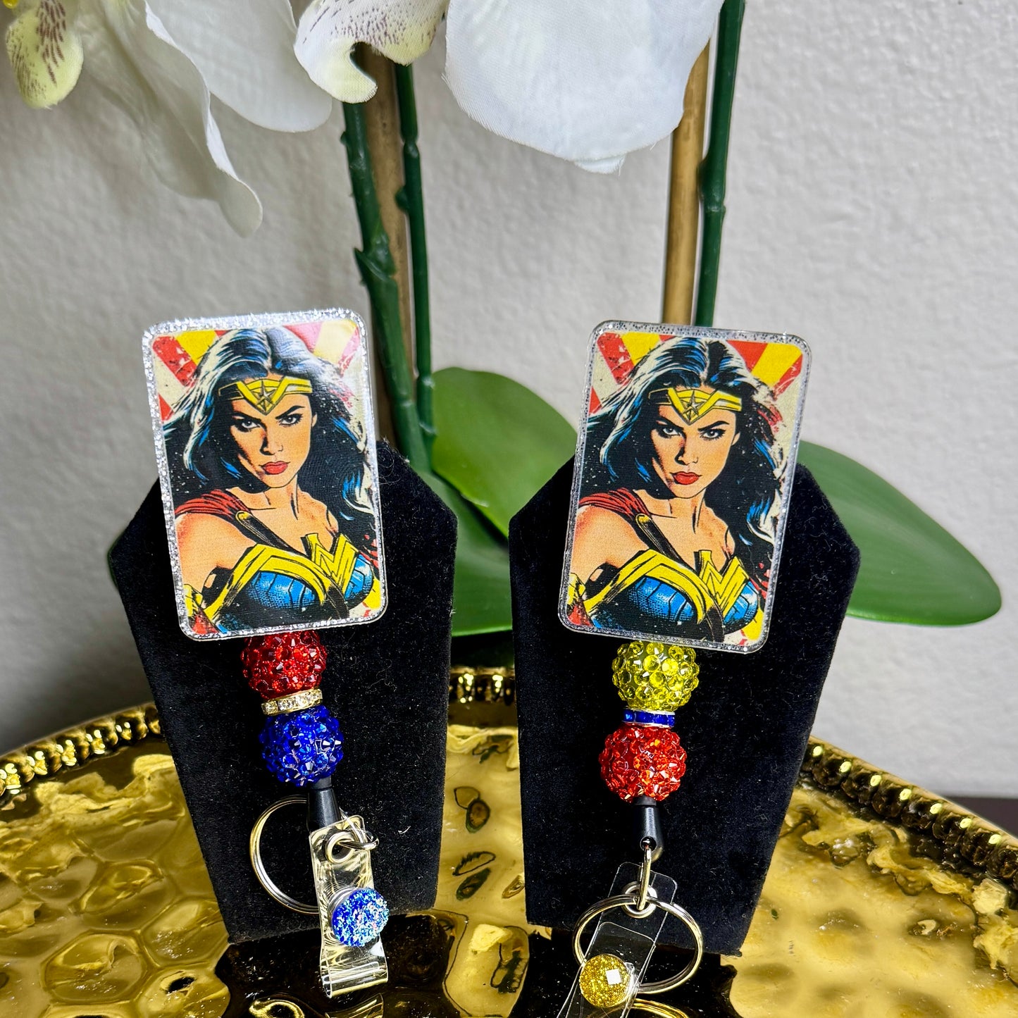 Wonder Woman Badge Reel