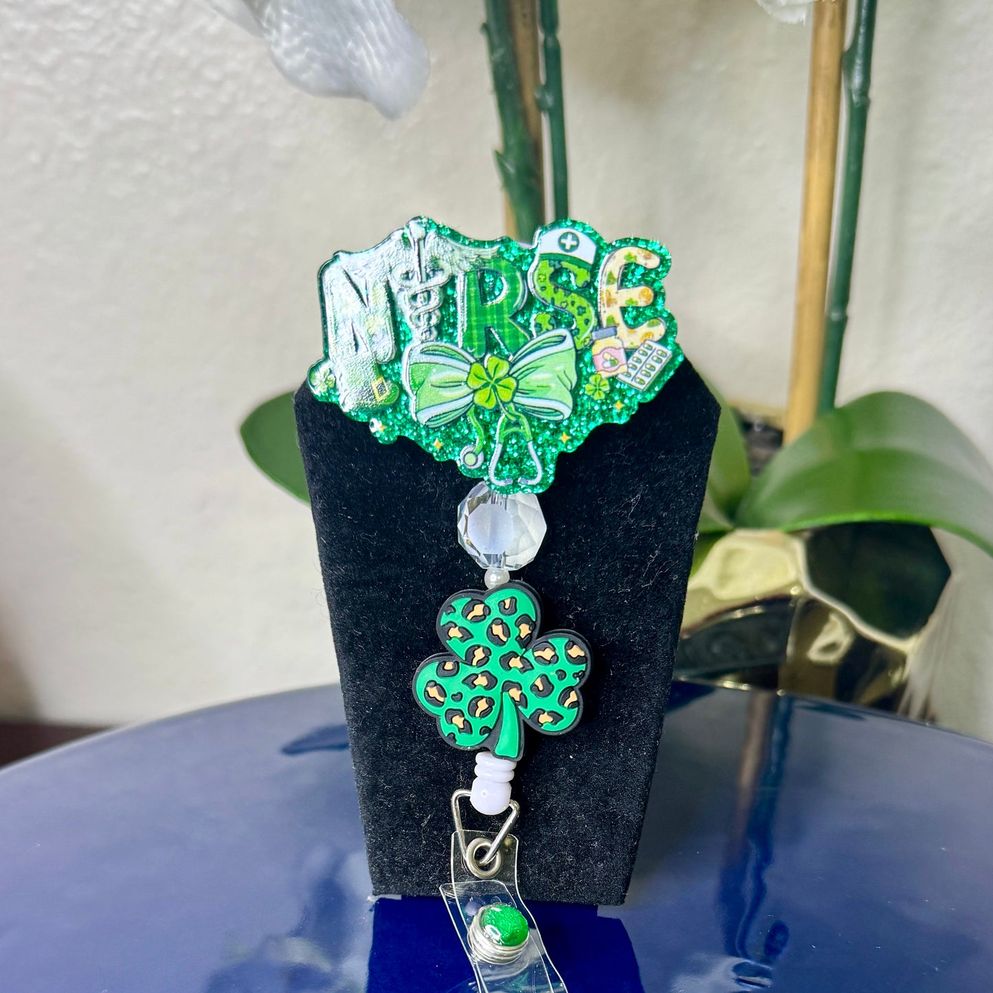 St. Patrick NURSE Badge Reel