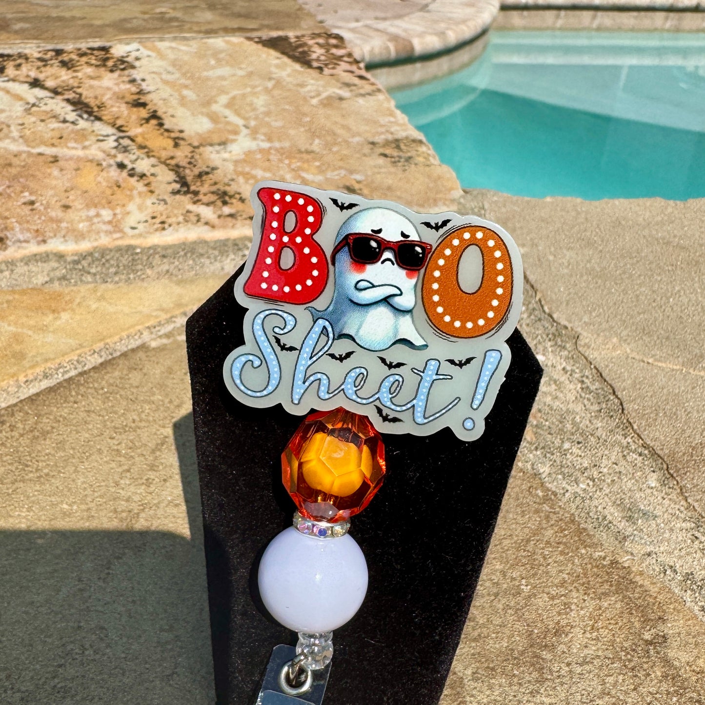 Boo Sheet Badge Reel