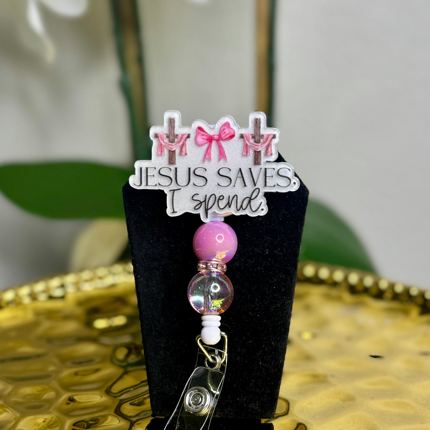 Jesus Saves, I Spend Badge Reel
