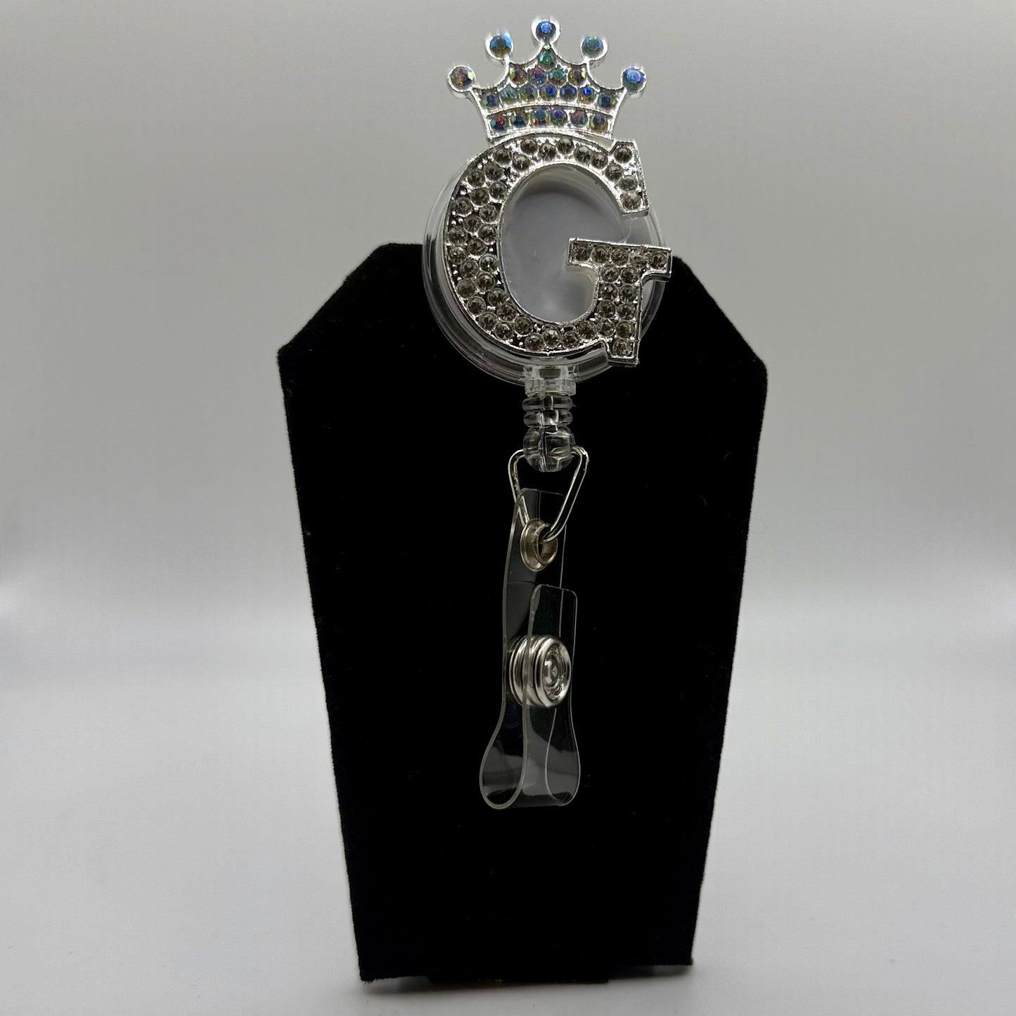 Crowned Letter Badge Reel