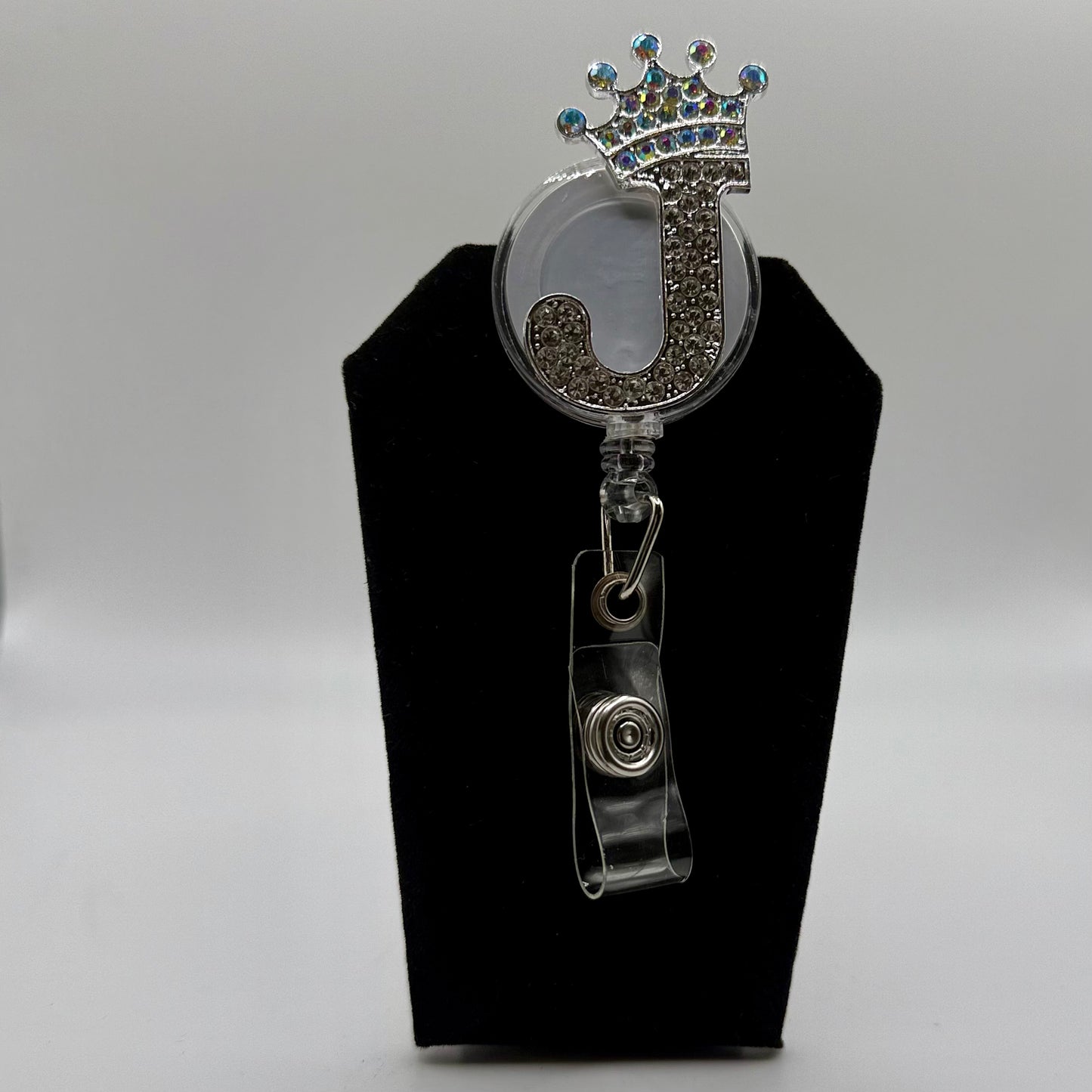 Crowned Letter Badge Reel