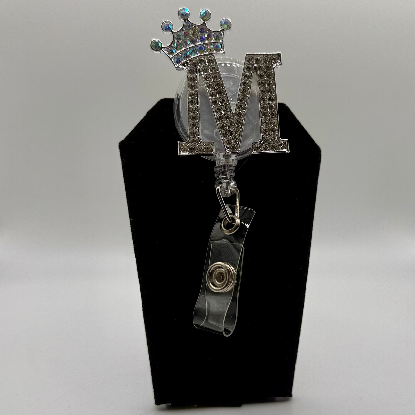 Crowned Letter Badge Reel