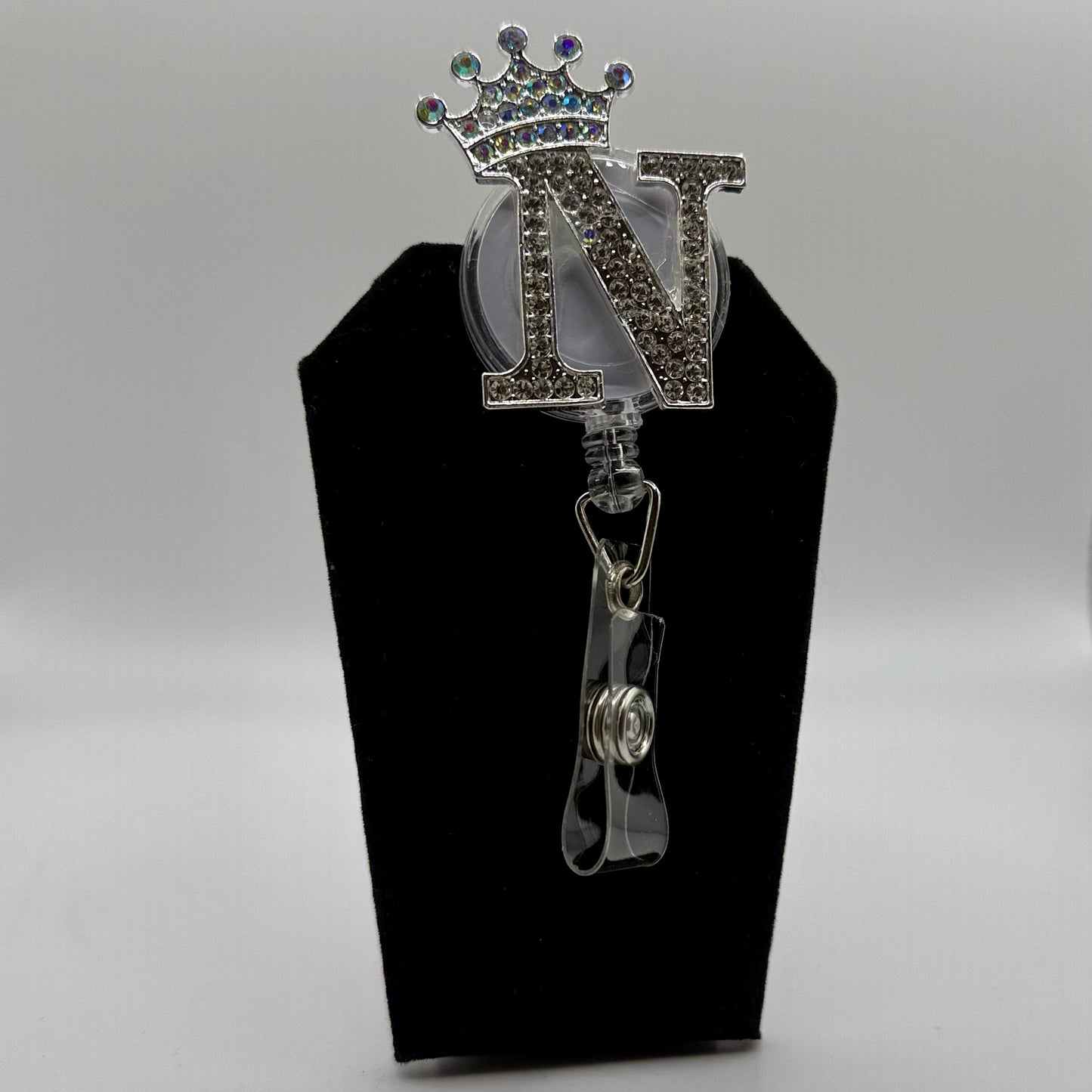 Crowned Letter Badge Reel