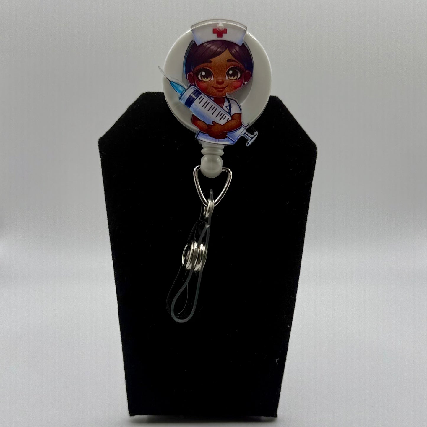 Mini Animated Nurse Badge Reel