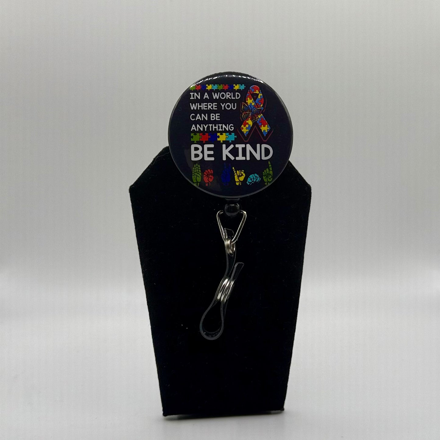 Be Kind, Autism Awareness Badge Reel
