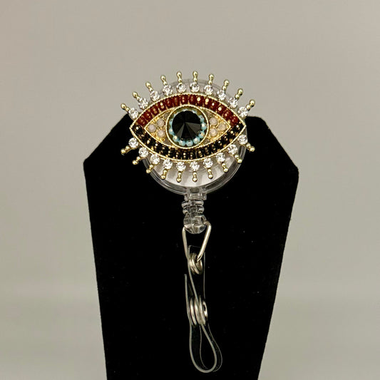 Seeing Eye Badge Reel