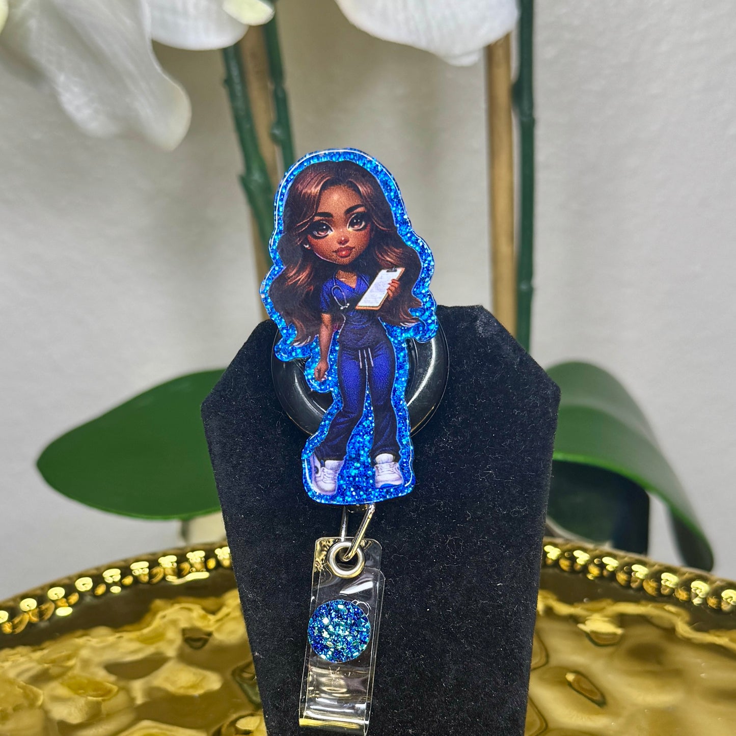 Scrub Nurse Badge Reel