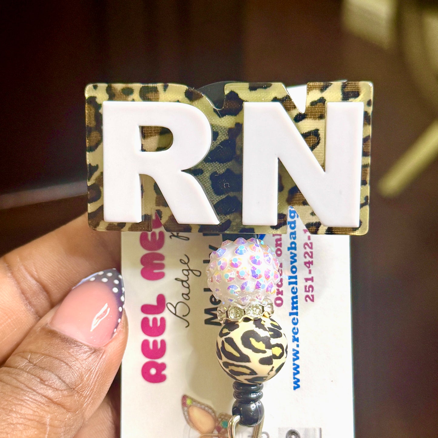 BOLD RN Badge Reel