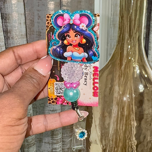 Princess Jasmine Badge Reel
