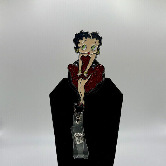 Flirty Betty Boop Badge Reel