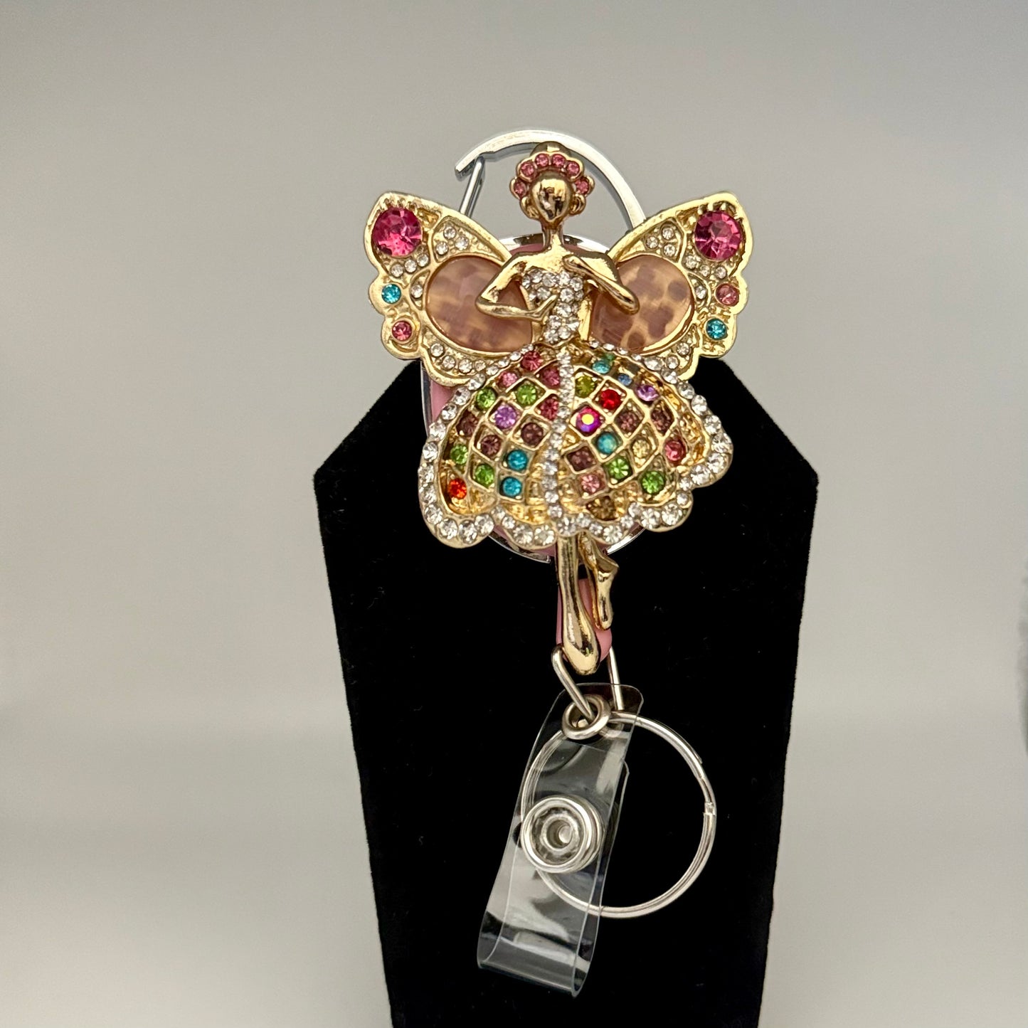 Bejeweled Fairy Badge Reel