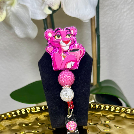 Pink Panther Badge Reel