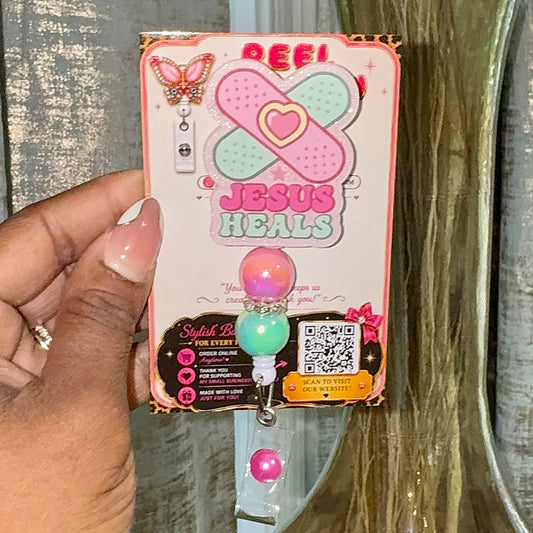 Jesus Heals Badge Reel