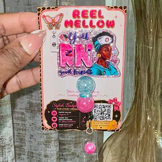 RN Good Hands Badge Reel