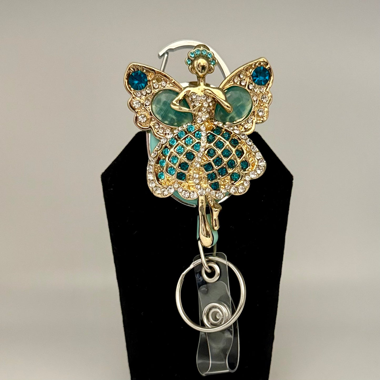 Bejeweled Fairy Badge Reel