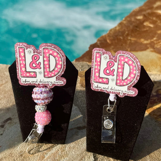 L&D Nurse Badge Reel