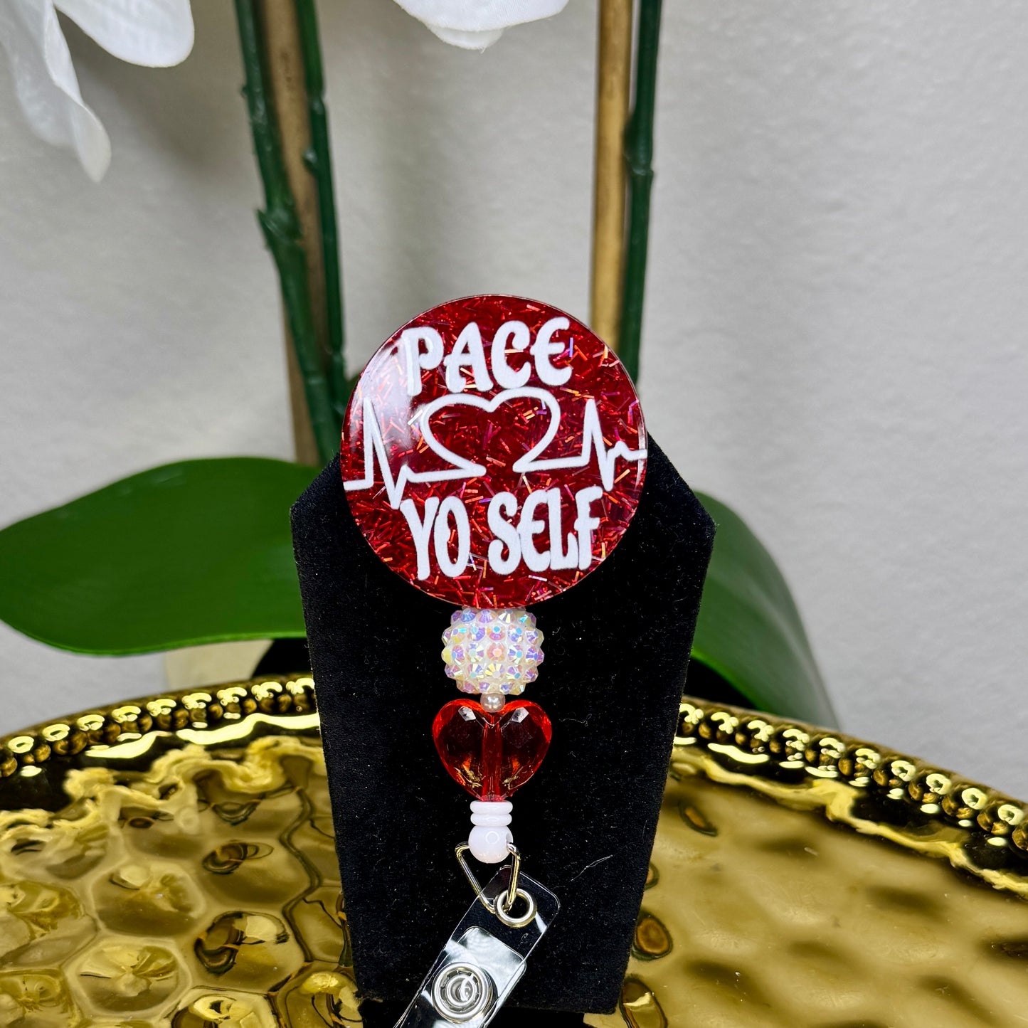 Pace Yo Self Badge Reel