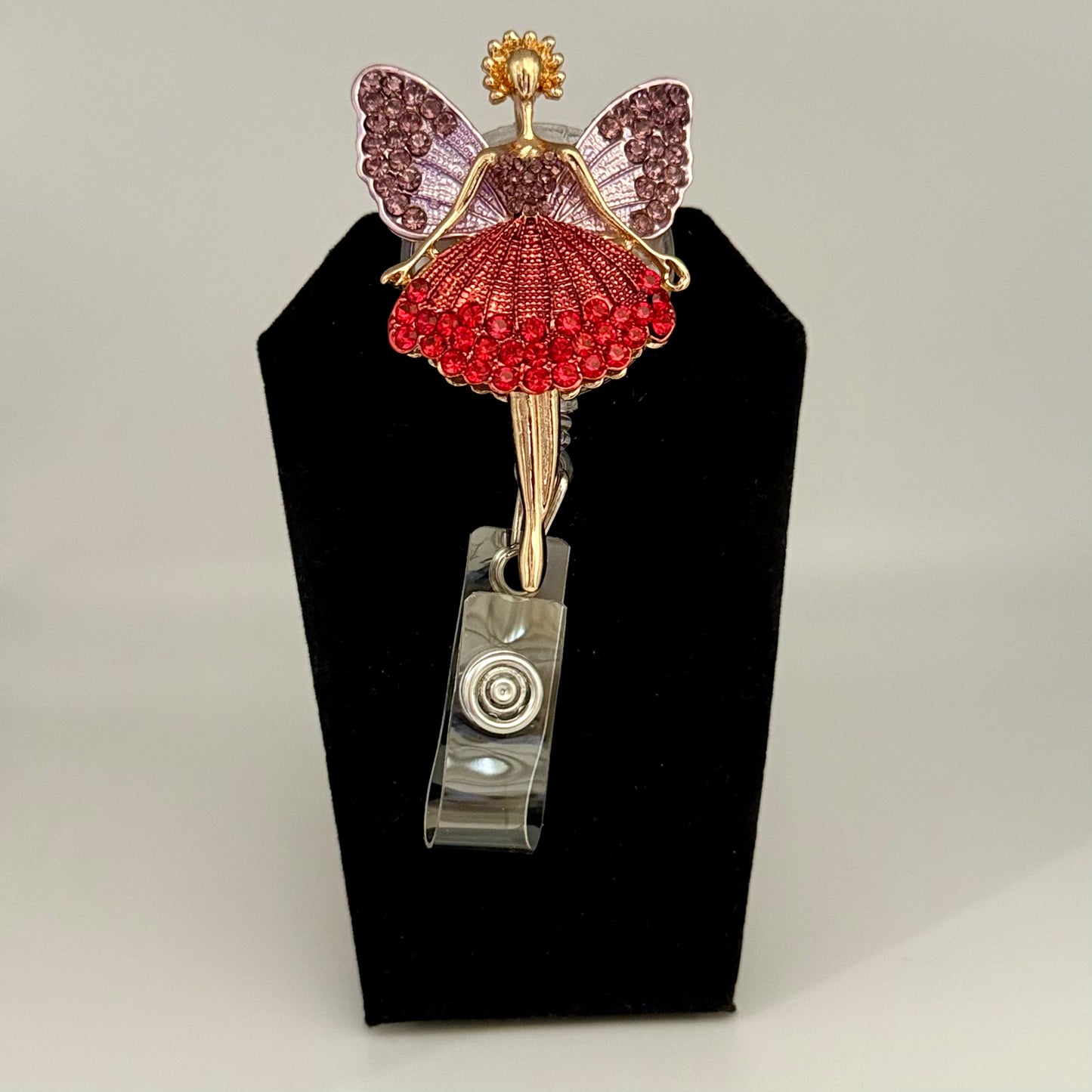 Colorful Bling Fairy Badge Reel