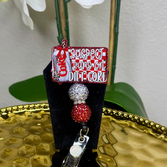 Suspect Runs on Diet Coke Badge Reel