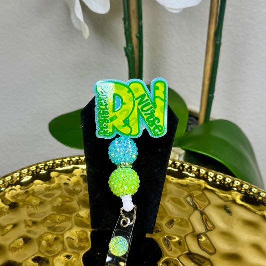 Vibrant RN Badge Reel