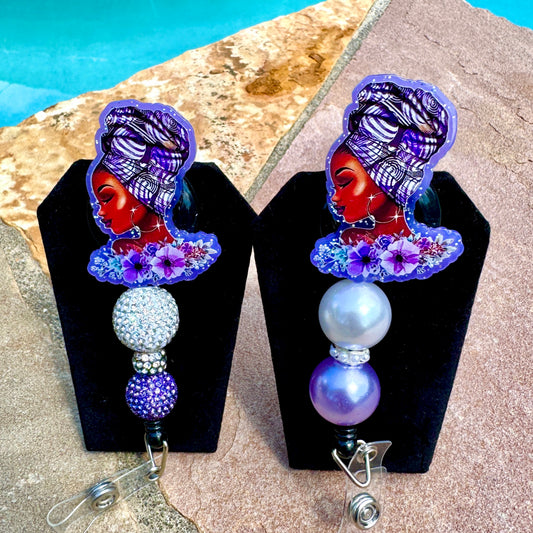 Headwrap Beauty Badge Reel