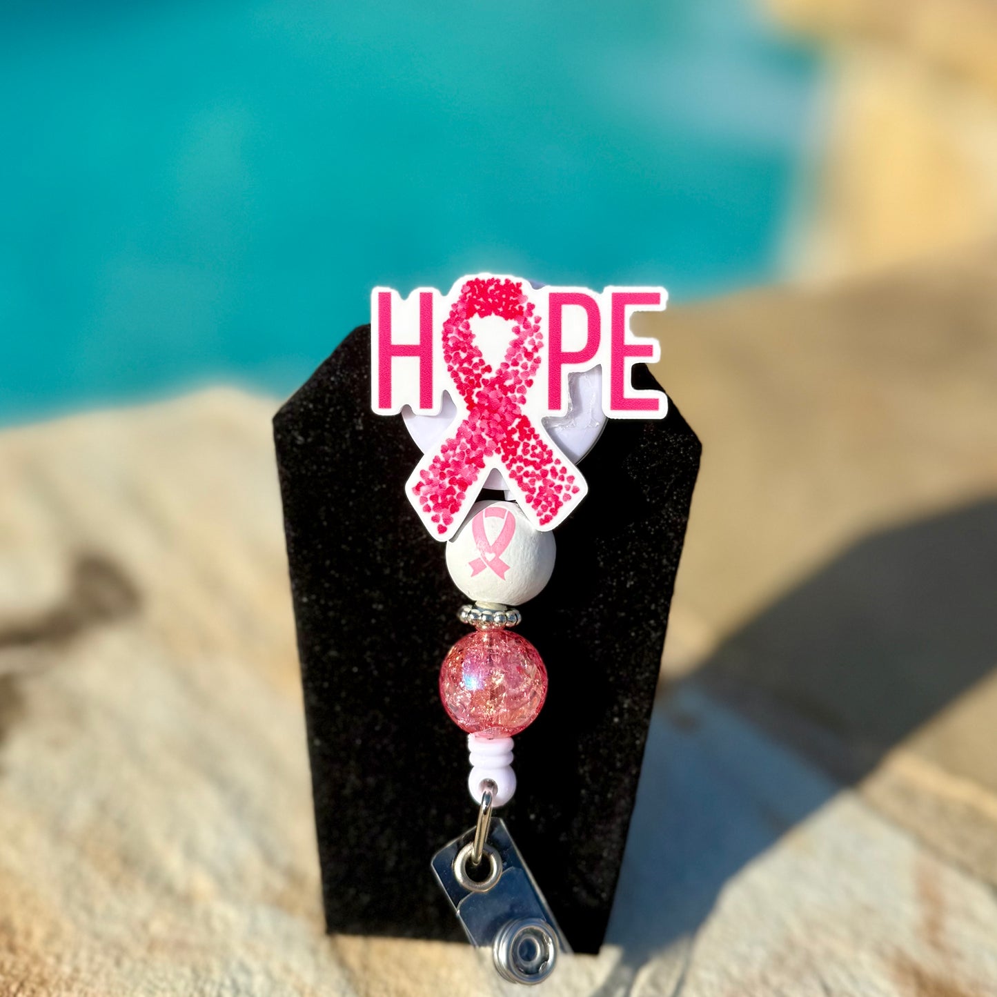 Hope Breast Cancer Badge Reel