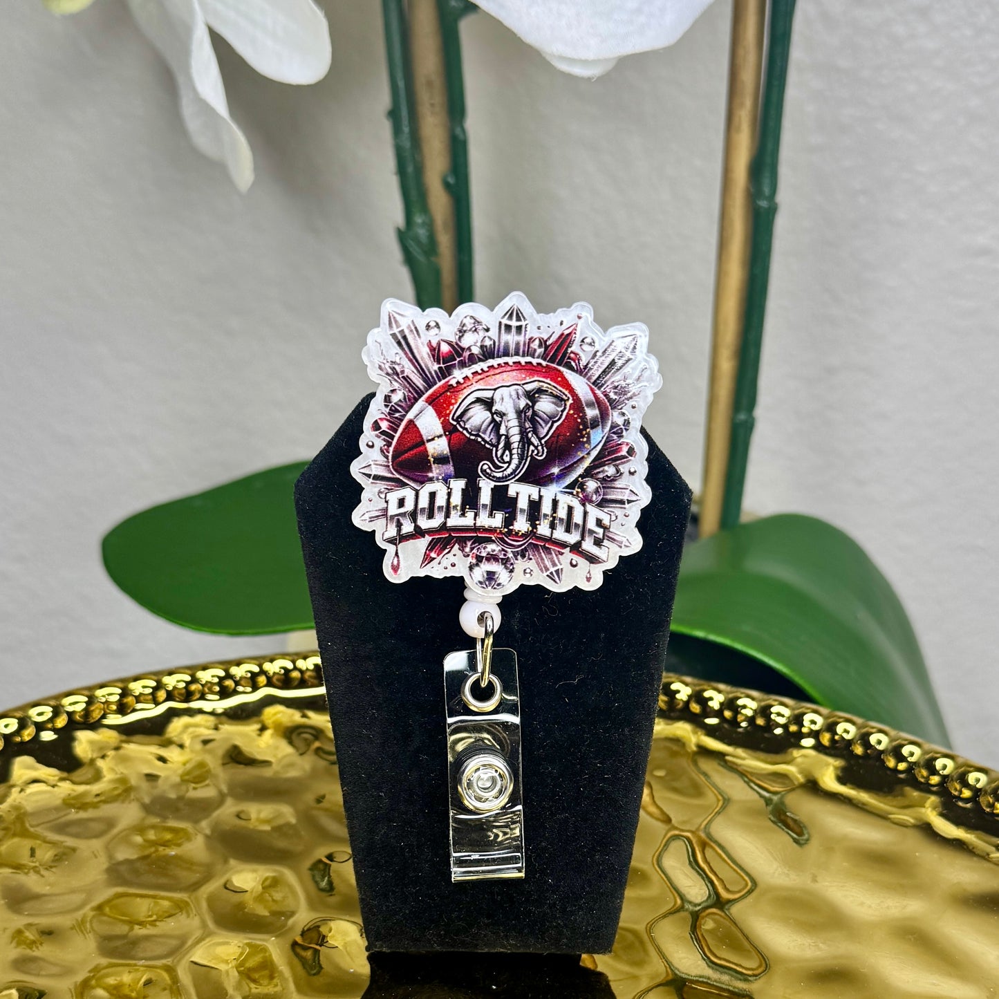 Roll Tide Badge Reel