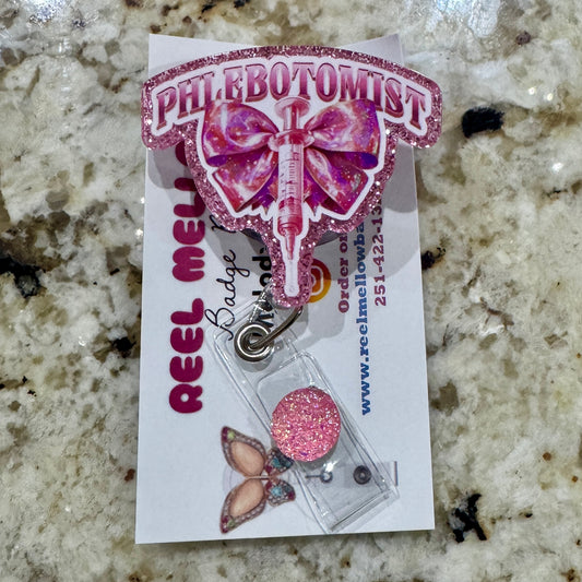 Phlebotomist Badge Reel