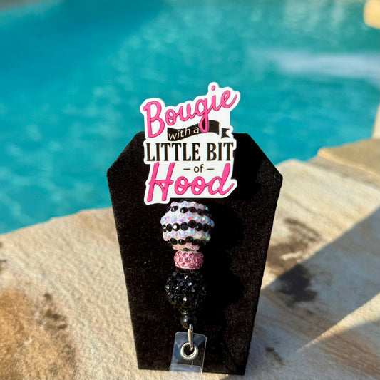 Bougie and Hood Badge Reel