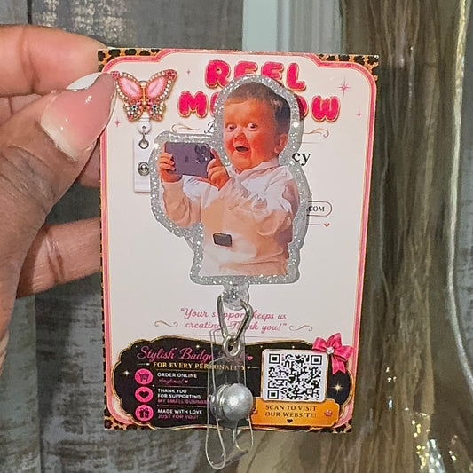 Funny Kid Badge Reel
