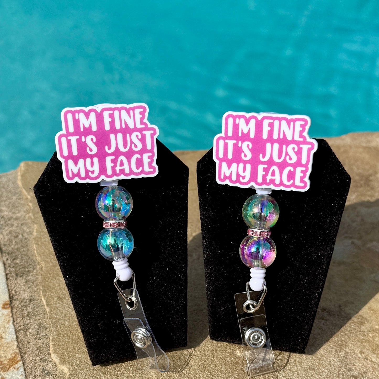 Just My Face Badge Reel