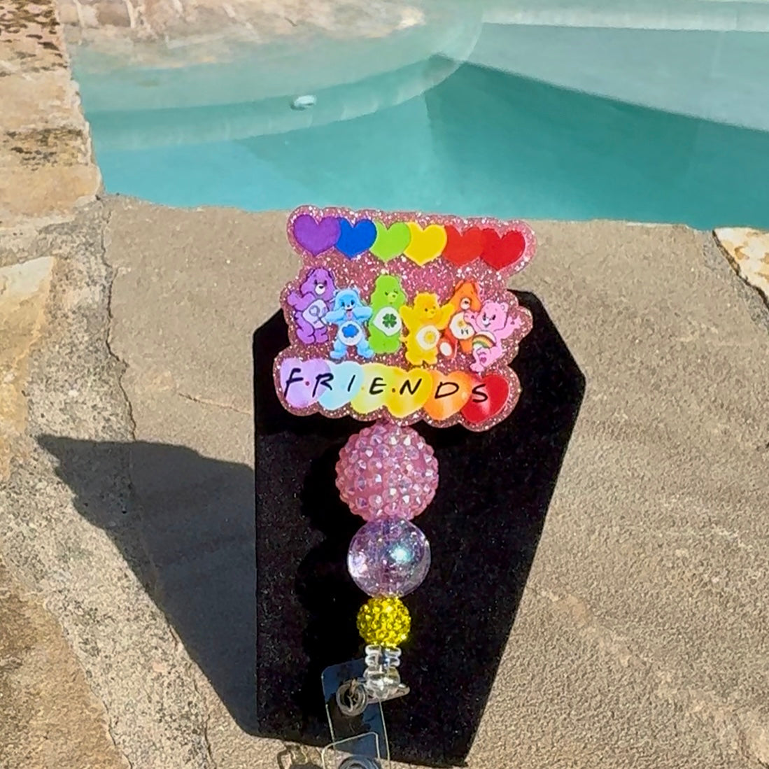 Care Bear Friends Badge Reel