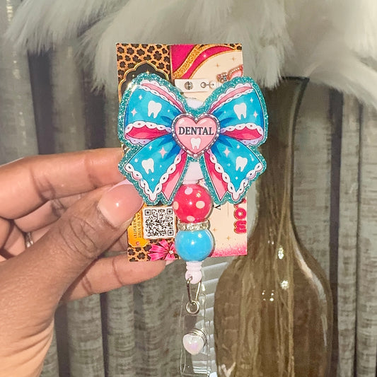 Profession Pride Bow Badge Reel