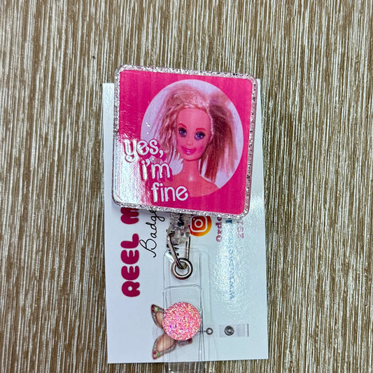 I’m Fine Badge Reel