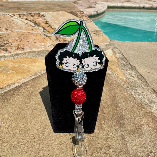 Cherry Betty Badge Reel