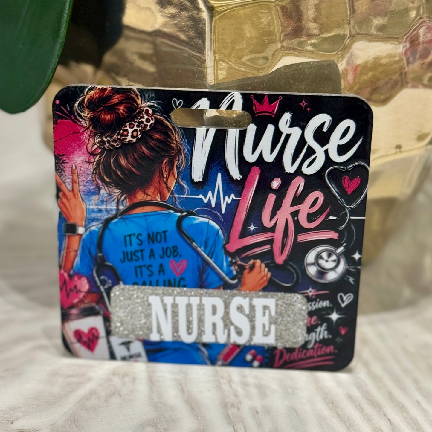 Nurse Life Badge Buddy