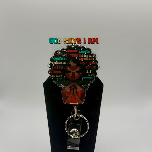 God Says I Am Badge Reel