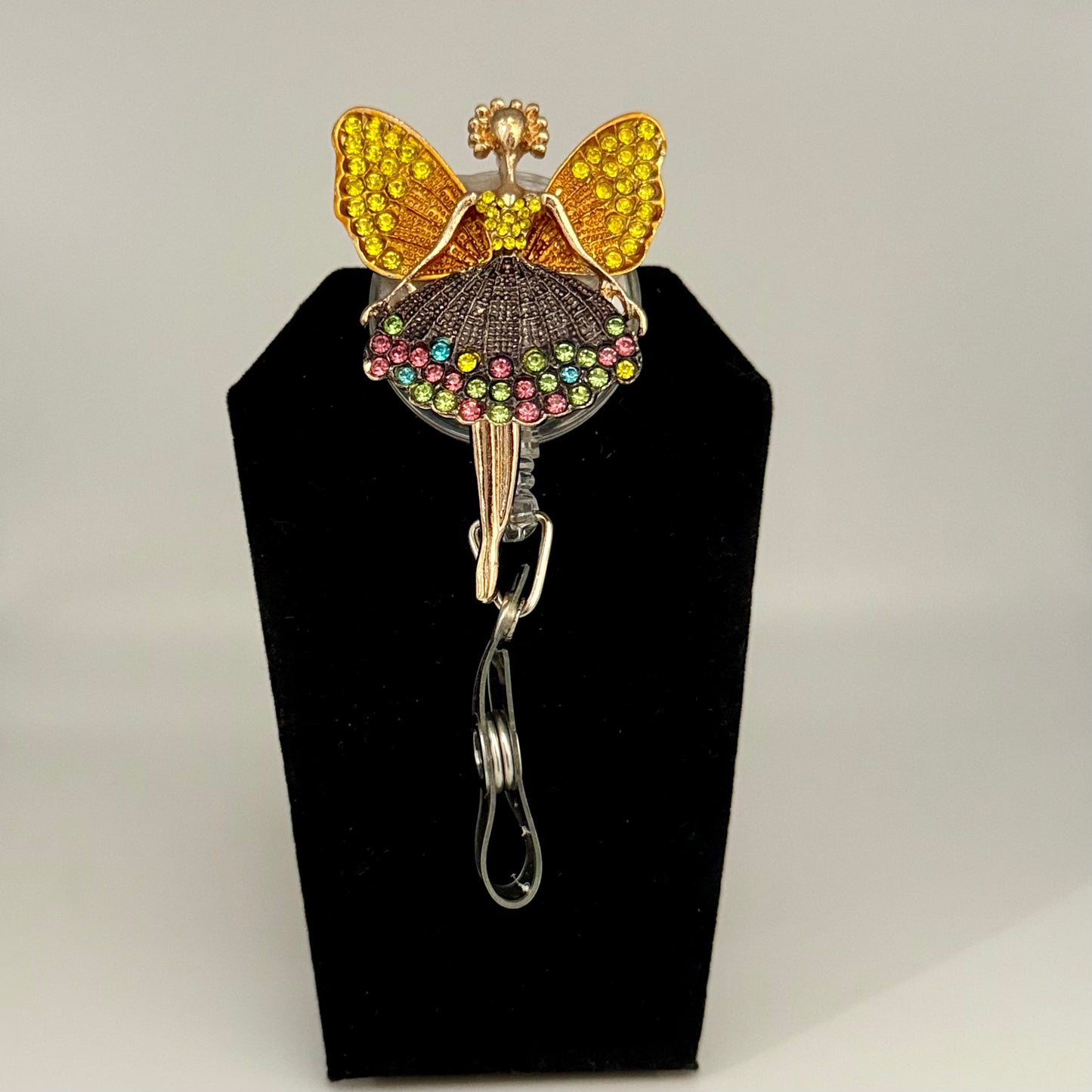 Colorful Bling Fairy Badge Reel