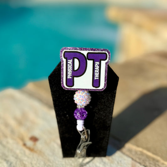 Physical Therapy Badge Reel