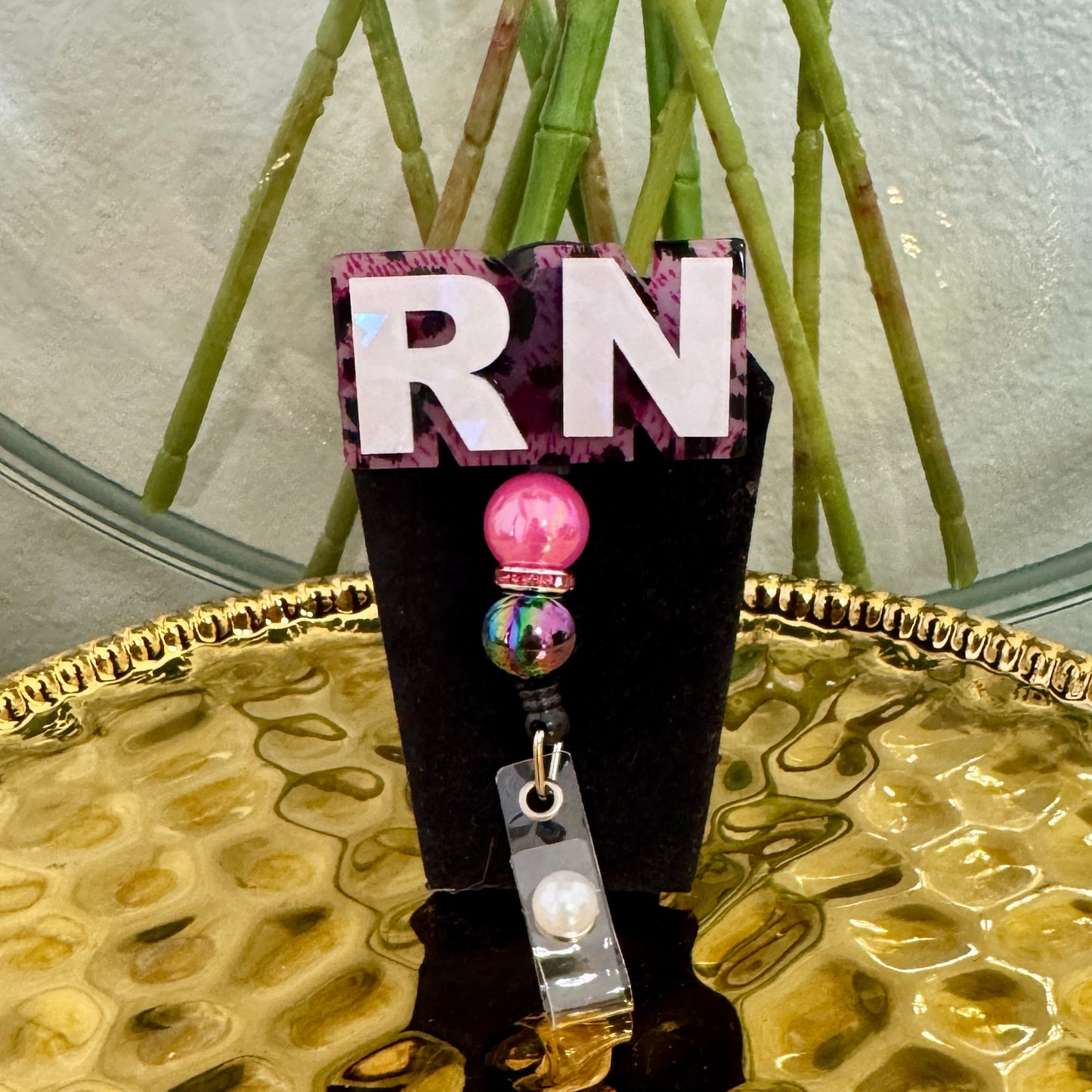 BOLD RN Badge Reel