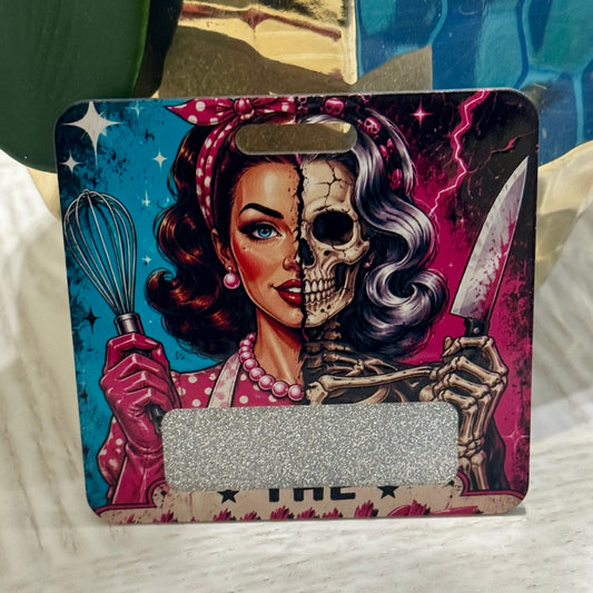 Unhinged Mom Badge Buddy