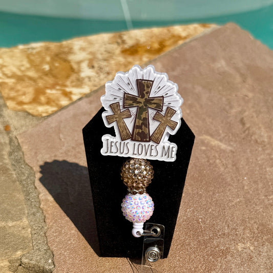 Jesus Loves Me Badge Reel