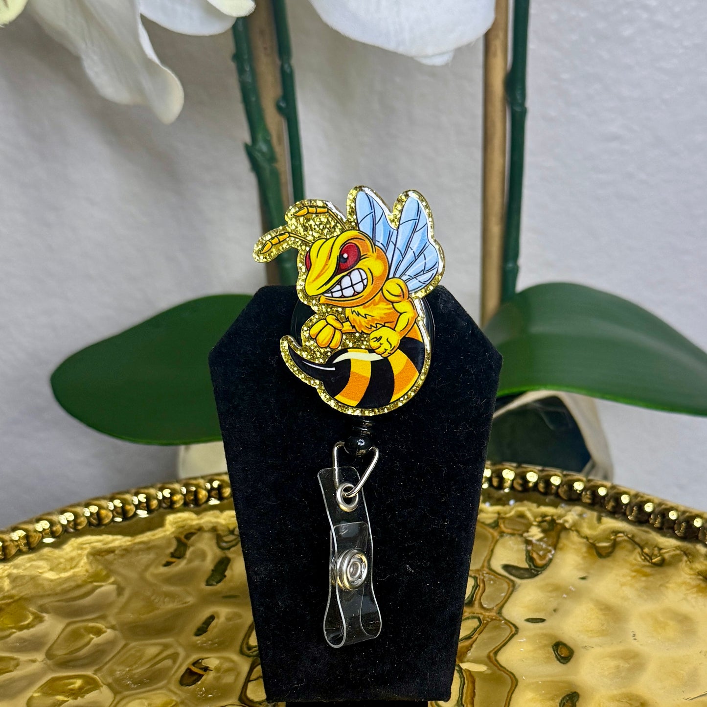 Mighty Hornet Badge Reel