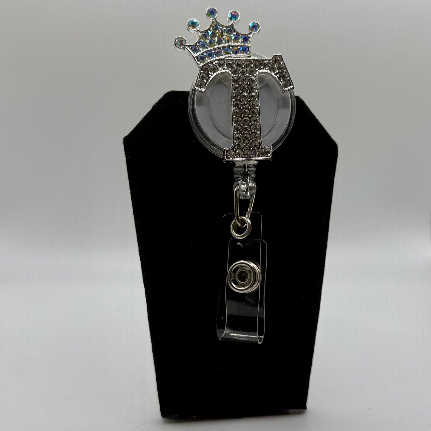 Crowned Letter Badge Reel
