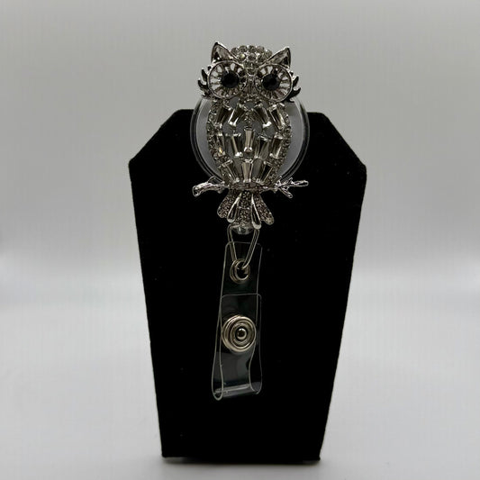 Silver Owl Badge Reel